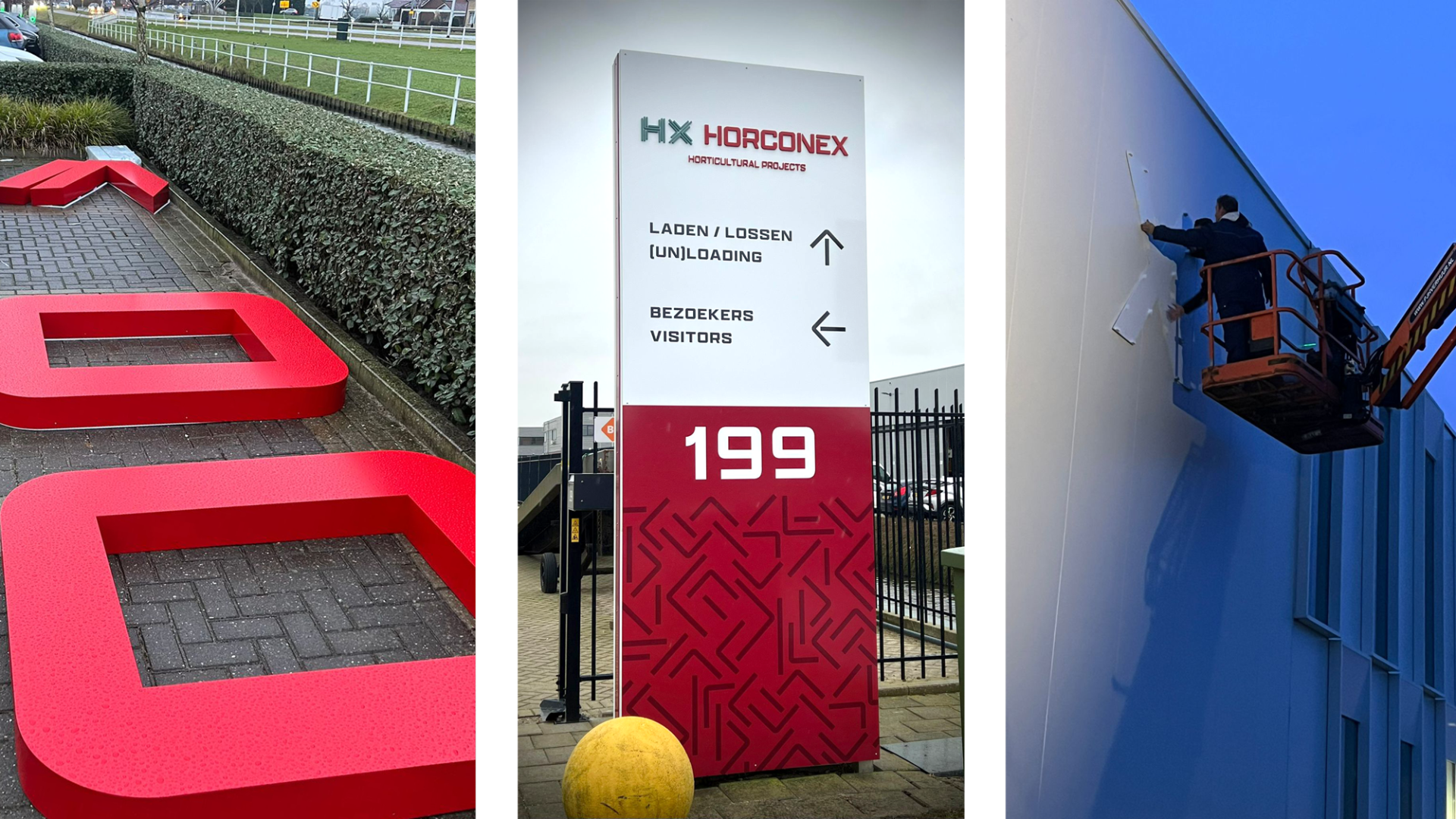 Horconex locatie uitingen