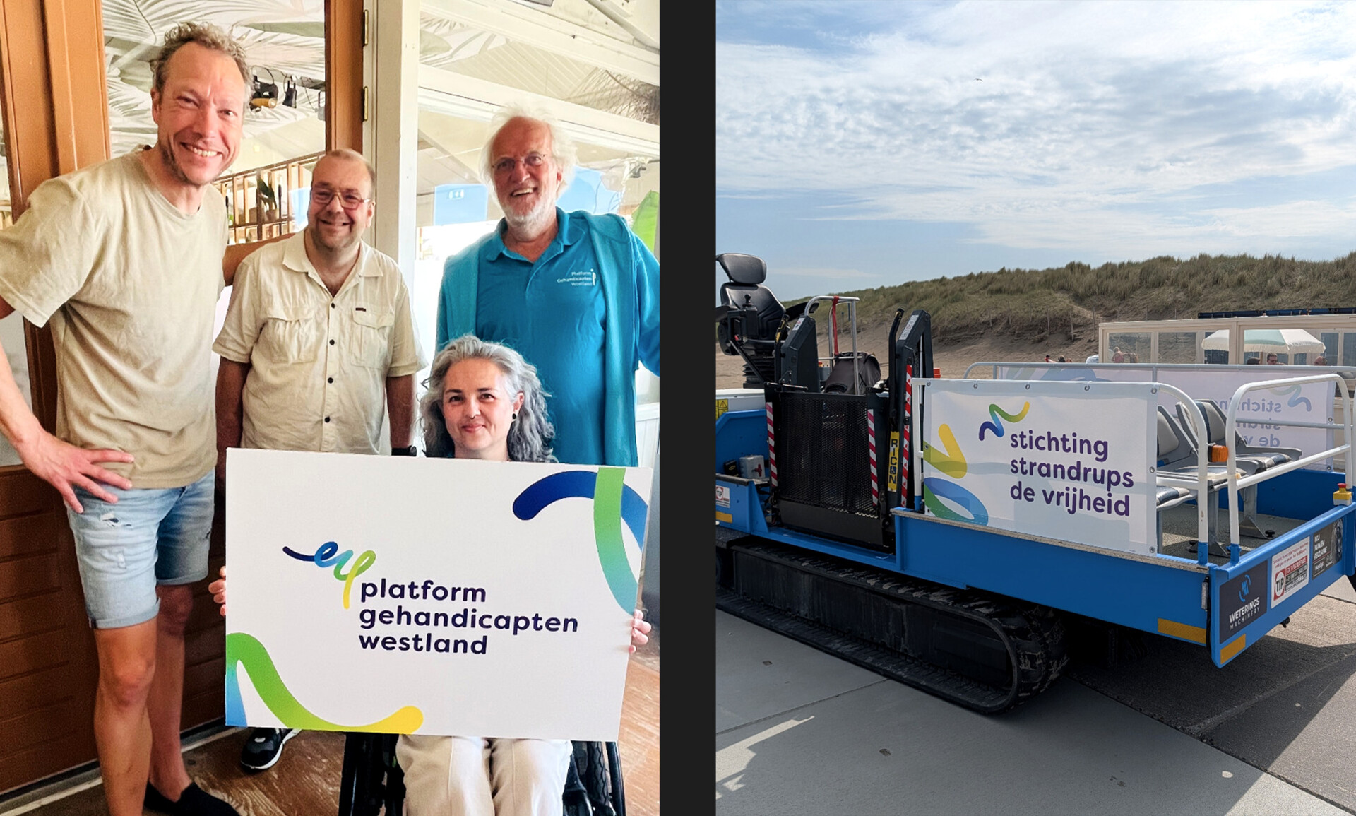 PGW huisstijl presentatie en strandrups